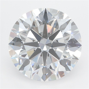 Picture of Lab Grown Diamond 4.01 Carats, Round with Excellent Cut, D Color, VVS1 Clarity and Certified by GIA