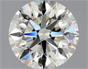 Diamante Natural 0.85 quilates, Redondo , Color K, claridad VVS1 y certificado GIA