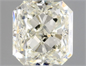 Natural Diamond 1.00 Carats, Radiant with  Cut, L Color, SI1 Clarity and Certified by GIA