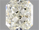 Natural Diamond 1.00 Carats, Radiant with  Cut, L Color, SI1 Clarity and Certified by GIA