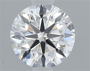 Picture of Natural Diamond 0.70 Carats, Round with Excellent Cut, D Color, VVS2 Clarity and Certified by GIA