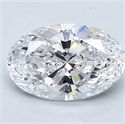 Diamante Natural 1.52 quilates, Ovalado , Color D, claridad VVS1 y certificado GIA