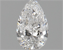 Diamante Natural 0.30 quilates, De pera , Color E, claridad VVS1 y certificado GIA