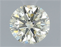 Natural Diamond 0.40 Carats, Round with Excellent Cut, M Color, VVS2 Clarity and Certified by GIA