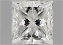 Natural Diamond 1.55 Carats, Princess with  Cut, I Color, VS1 Clarity and Certified by GIA
