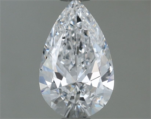 Foto Diamante Natural 0.51 quilates, De pera , Color D, claridad VVS1 y certificado GIA de