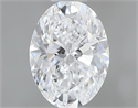 Diamante Natural 0.50 quilates, Ovalado , Color D, claridad VVS2 y certificado GIA