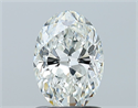 Natural Diamond 1.20 Carats, Oval with  Cut, G Color, VS1 Clarity and Certified by GIA