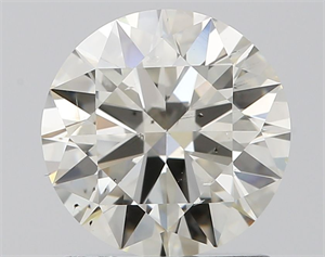 Picture of Natural Diamond 1.20 Carats, Round with Excellent Cut, I Color, SI1 Clarity and Certified by IGI