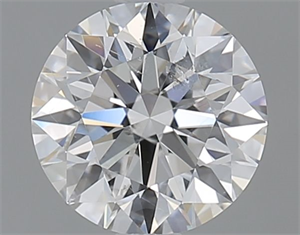 Foto Diamante Natural 0.90 quilates, Redondo , Color E, claridad SI2 y certificado GIA de