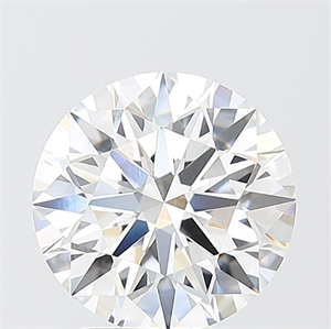 Picture of Lab Grown Diamond 3.07 Carats, Round with Ideal Cut, E Color, VVS1 Clarity and Certified by IGI