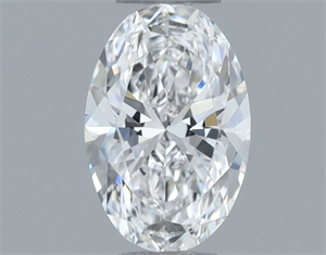 Picture of Natural Diamond 0.30 Carats, Oval with  Cut, E Color, VS2 Clarity and Certified by GIA