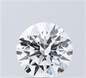 Lab Grown Diamond 1.53 Carats, Round with Ideal Cut, D Color, VVS2 Clarity and Certified by IGI