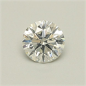 Diamante Natural 0.58 quilates, Redondo , Color J, claridad SI2 y certificado GIA