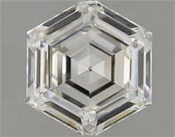 Picture of Natural Diamond 1.27 Carats, HEXAGONAL with  Cut, I Color, IF Clarity and Certified by GIA
