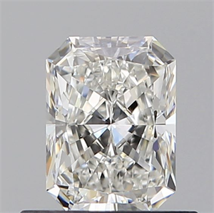 Picture of Natural Diamond 0.59 Carats, Radiant with  Cut, G Color, VS2 Clarity and Certified by GIA