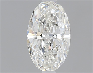 Foto Diamante Natural 0.51 quilates, Ovalado , Color G, claridad IF y certificado GIA de