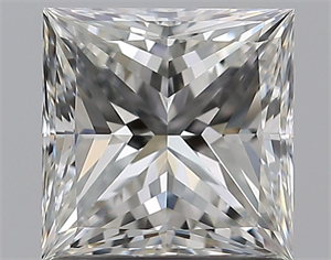 Picture of Natural Diamond 1.21 Carats, Princess with  Cut, H Color, VVS1 Clarity and Certified by GIA