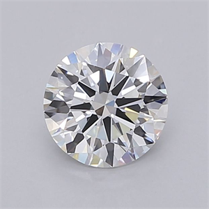 Picture of Lab Grown Diamond 1.02 Carats, Round with Ideal Cut, E Color, VVS2 Clarity and Certified by IGI