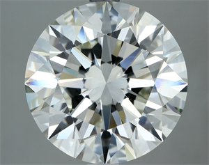 Picture of Natural Diamond 5.07 Carats, Round with Excellent Cut, I Color, VS2 Clarity and Certified by IGI