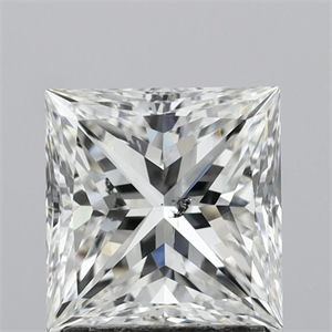 Picture of Natural Diamond 2.01 Carats, Princess with  Cut, G Color, SI2 Clarity and Certified by GIA