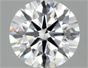 Del inventario de diamantes de laboratorio, 2.02 quilates, Redondo , Color D, claridad VS1 y certificado IGI