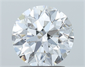 Diamante Natural 1.70 quilates, Redondo , Color D, claridad SI1 y certificado GIA