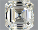 Natural Diamond 1.70 Carats, Asscher with  Cut, K Color, VVS2 Clarity and Certified by GIA