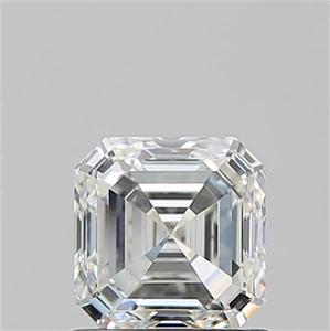 Foto Diamante Natural 1.01 quilates, Asscher , Color I, claridad VVS2 y certificado GIA de