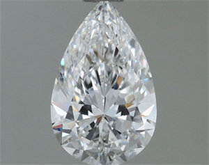 Foto Diamante Natural 0.62 quilates, De pera , Color F, claridad VVS1 y certificado GIA de