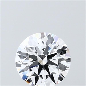 Picture of Lab Grown Diamond 1.02 Carats, Round with Ideal Cut, D Color, VVS2 Clarity and Certified by IGI
