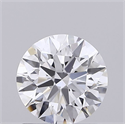 Del inventario de diamantes de laboratorio, 0.83 quilates, Redondo , Color D, claridad VVS2 y certificado IGI