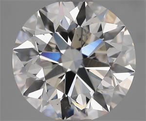 Picture of Natural Diamond 3.03 Carats, Round with Excellent Cut, F Color, SI1 Clarity and Certified by GIA