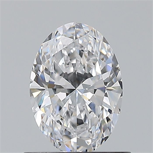 Picture of Natural Diamond 0.70 Carats, Oval with  Cut, D Color, VS2 Clarity and Certified by GIA