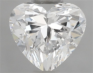 Picture of Natural Diamond 0.50 Carats, Heart with  Cut, F Color, VS2 Clarity and Certified by GIA