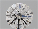 Natural Diamond 0.41 Carats, Round with Excellent Cut, D Color, VVS1 Clarity and Certified by GIA