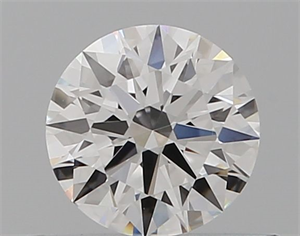 Picture of Natural Diamond 0.41 Carats, Round with Excellent Cut, D Color, VVS1 Clarity and Certified by GIA