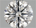 Lab Grown Diamond 1.14 Carats, Round with Ideal Cut, D Color, VVS2 Clarity and Certified by IGI