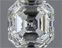 Natural Diamond 1.01 Carats, Asscher with  Cut, I Color, VVS2 Clarity and Certified by IGI