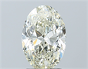 Diamante Natural 2.01 quilates, Ovalado , Color L, claridad SI2 y certificado GIA