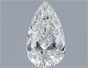 Natural Diamond 1.01 Carats, Pear with  Cut, H Color, VS1 Clarity and Certified by IGI