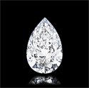 Diamante Natural 3.20 quilates, De pera , Color E, claridad IF y certificado GIA