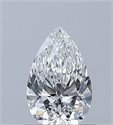 Natural Diamond 0.52 Carats, Pear with  Cut, E Color, VVS1 Clarity and Certified by GIA