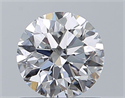 Diamante Natural 0.92 quilates, Redondo , Color E, claridad VS2 y certificado GIA