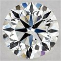 Diamante Natural 0.70 quilates, Redondo , Color I, claridad VS2 y certificado GIA
