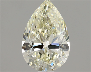 Picture of Natural Diamond 0.80 Carats, Pear with  Cut, K Color, SI2 Clarity and Certified by HRD