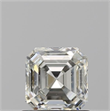 Diamante Natural 1.01 quilates, Asscher , Color K, claridad SI1 y certificado GIA