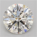 Natural Diamond 1.10 Carats, Round with Excellent Cut, I Color, VVS2 Clarity and Certified by GIA