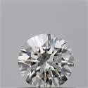 Natural Diamond 0.40 Carats, Round with Excellent Cut, H Color, VS2 Clarity and Certified by GIA