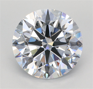 Picture of Lab Grown Diamond 5.04 Carats, Round with Ideal Cut, F Color, VS1 Clarity and Certified by IGI